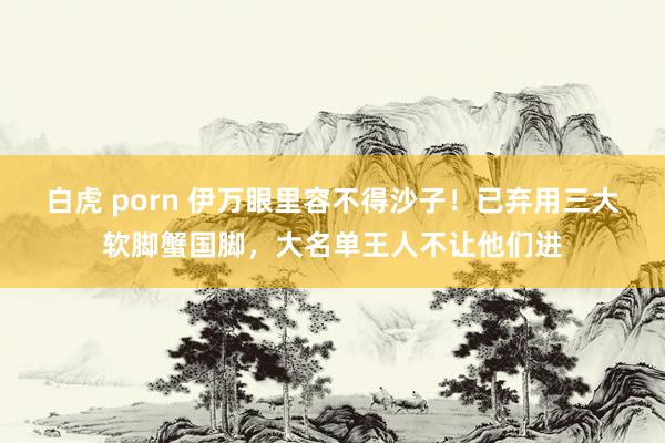 白虎 porn 伊万眼里容不得沙子！已弃用三大软脚蟹国脚，大名单王人不让他们进